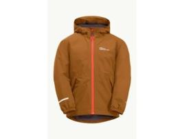 Casaco à Prova de Água de Criança JACK WOLFSKIN Snowy Days Azul (8/10 anos)