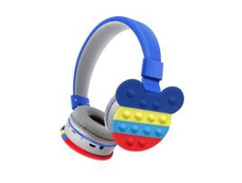 Auriculares Bluetooth NANA AKZ-K30(Over Ear - azul)