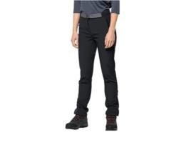 Calças de Mulher JACK WOLFSKIN Stollberg Preto (46)