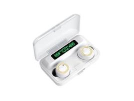 Auriculares Bluetooth NANA F9-3 (In Ear - ouro Branco)