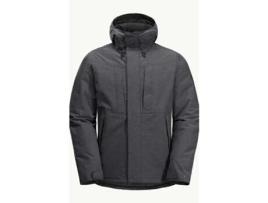 Impermeável de Homem JACK WOLFSKIN Snowy Park Preto (L)