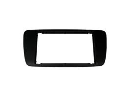 Adaptador Frontal de Rádio Automotivo Double Din em Metal Preto SEAT Ibiza 2008