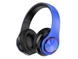 Auscultadores Over Ear JL-EIGHT Bluetooth Preto