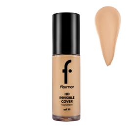 Base Invisible Cover HD Foundation SPF30 Flormar 30 ml