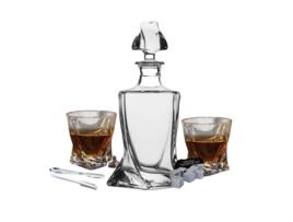 Conjunto de Jarra com Dois Copos Torcido