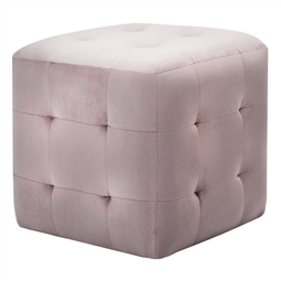 Mesas de cabeceira 2 pcs 30x30x30 cm vel