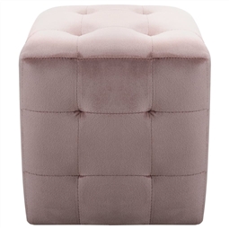 Mesas de cabeceira 2 pcs 30x30x30 cm vel
