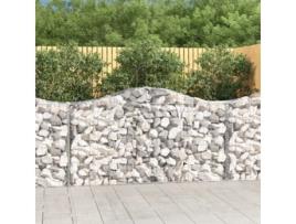 MAISON EXCLUSIVE Cestos Gabião Arqueados 50 Pcs 200X50X100/120 Ferro Galvanizado