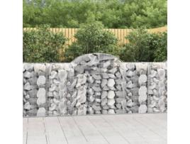 MAISON EXCLUSIVE Cestos Gabião Arqueados 50 Pcs 200X50X100/120 Ferro Galvanizado