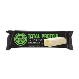 Caixa de 15 Barras GOLDNUTRITION Total Protein Bar Maçã Iogurte - 46 g (15 x 46 g)