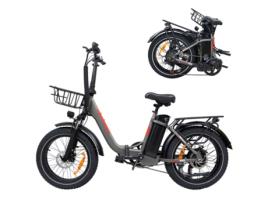 Bicicleta Elétrica Blj-Dz2030 750W 48V 13Ah 40Km/H-Cinza