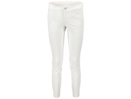 Calça Alberto Calça Mona 3Xdry Cooler Branco 42 Homem