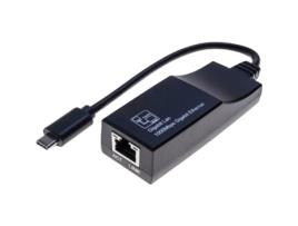 Adaptador Fêmea para Usb 3.1 Tipo C DEXLAN Rj45 Gigabit