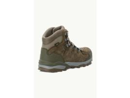 Botas de Homem para Caminhada JACK WOLFSKIN Altura Média Refugiotexapore Castanho (40)