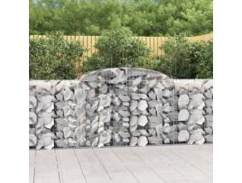 MAISON EXCLUSIVE Cestos Gabião Arqueados 30 Pcs 300X50X100/120 Ferro Galvanizado