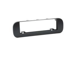 Adaptador Frontal 1-Din Fiat Panda 2012 Preto Fosco