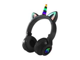 Auriculares Bluetooth NANA JST-27 (Over Ear - preto)