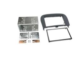 Mercedes Sl R230 Adaptador de Placa Frontal 2-Din de Toque Suave Preto