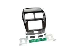 Adaptador Frontal 2-Din Citroen C4 / Peugeot 4008 Preto Piano
