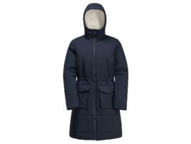 Parka de Mulher JACK WOLFSKIN Frost Azul (L)