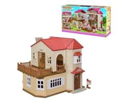 Casa secreta no sótão SYLVANIAN com luzes SYLVANIAN (Idade recomendada: 3 anos)