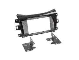 Kit 2Din Compatível com Nissan Navara Np300 Após 2015 Piano Black