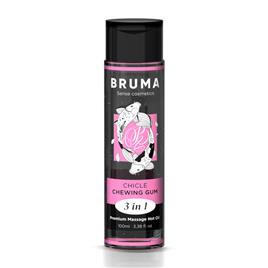 BRUMA? - ÓLEO DE MASSAGEM PREMIUM EFEITO CALOR SABOR GOMA 3 EM 1
