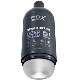 PDX PLUS - MASTURBADOR STROKER DE DESIGN DISCRETO COM FRASCOS DE SHAMPOO DE CREME PROFUNDO