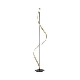 Smart floor lamp dark gray incl. LED dimmable in Kelvin - Marianne