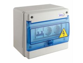 Quadro elétrico Solera 1308a-c9 industrial 21,5 x 16 x 20 cm IP54 16 A