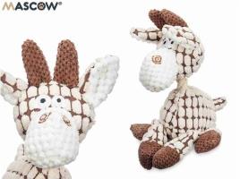 Brinquedo para cães Girafa Branco Castanho 13 x 20 x 17 cm