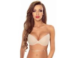 Soutien de Mulher VIVISENCE Push Up Underwire Maximizer Multiway Bege (70B)