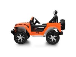 Carro Elétrico para Crianças Jeep Wrangler Rubicon Orange