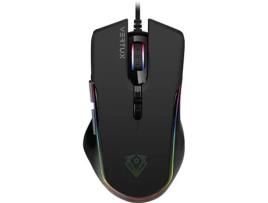 Rato Gaming com Cabo VERTUX Assaulter GameCharged (10.000 DPI)