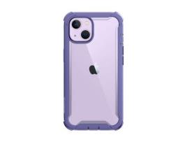 Capa para iPhone 14/13/6 I-BLASON Pele Sintética Roxo