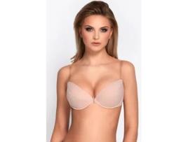 Soutien de Mulher VIVISENCE Eve Push Up Sem Costas Removível Transparente (80B)