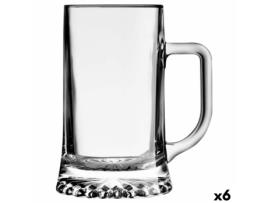 Jarra de Cerveja CRISAL Maxim 500 Ml 12x8x15,5 cm 6 Unidades