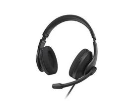 Headset de Desktop para Pc ''Hs-Usb300 V2'' Estéreo Preto HAMA 001
