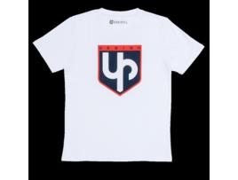 T-shirt para Unisexo UP (XL - Algodão - Branco)