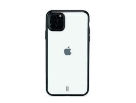 Capa para iPhone 11 Pro AIINO Pele Sintética Preto