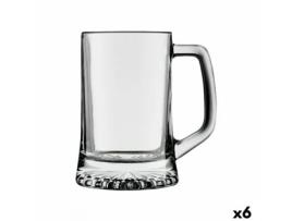 Jarra de Cerveja CRISAL Maxim 500 Ml 13x8x15 cm 6 Unidades