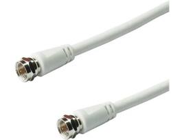 Cabo de Antena LINEAIRE (Coaxial - 5 m - Branco)