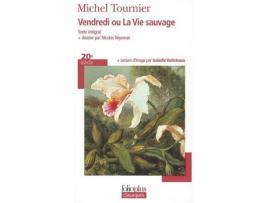 Livro vendredi ou la vie sauvage de michel tournier (francês)