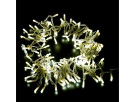 Coroa de Natal FBRIGHT Garland Leds Luz Quente Branco