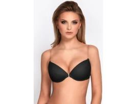 Soutien de Mulher VIVISENCE Eve Push Up Sem Costas Removível Transparente (80C)
