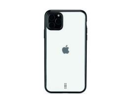 Capa para iPhone 11 Pro Max AIINO Pele Sintética Preto