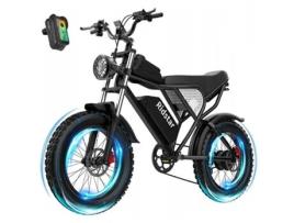 Bicicleta Elétrica De Neve Para Montanha 1000W 48Km/H 20Ah Baterias RIDSTAR