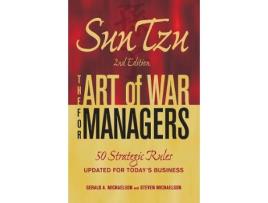 Livro sun tzu - the art of war for managers de gerald a michaelson,steven w michaelson (inglês)