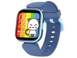 Smartwatch ANNIEBO Kids 1,4 Ip68 À Prova de Água com 19 Modos Desportivos Azul