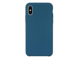 Capa para iPhone XS Max/XS JT BERLIN Silicone Azul